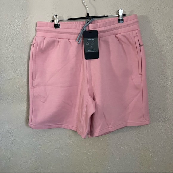 NWT Fabletics The Go-To Short Pink Clay Large - Picture 2 of 5